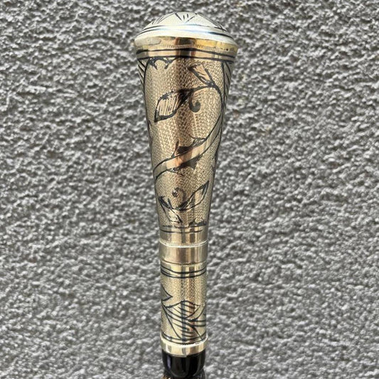 Alpaga Silver Handle Cane