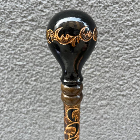 Baklawa Pattern Handle Cane