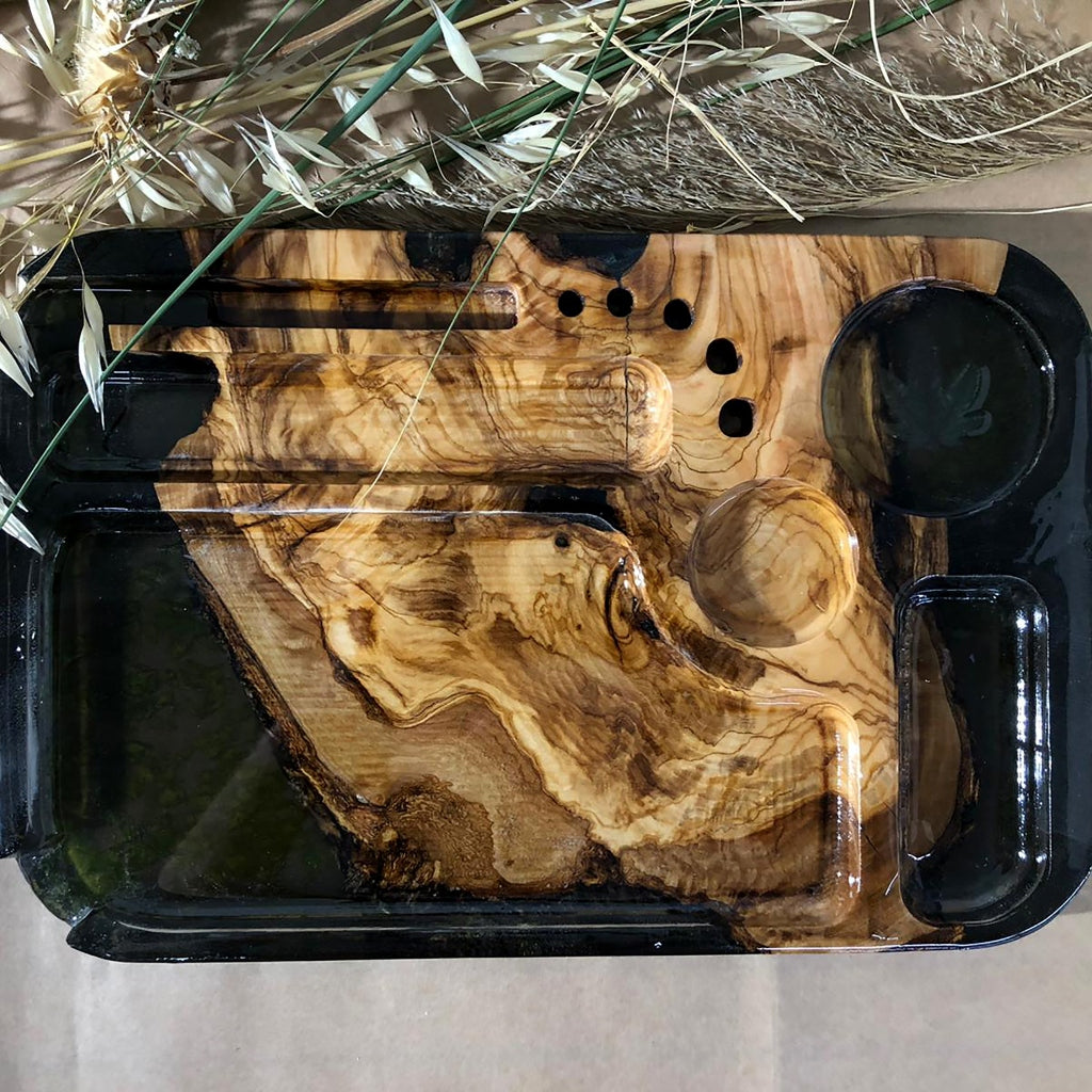 OliveSwirl Rolling Tray