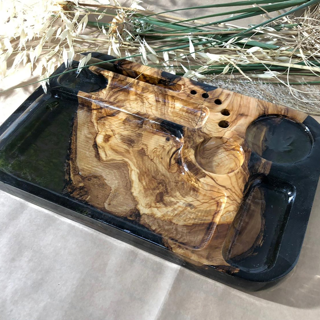 OliveSwirl Rolling Tray