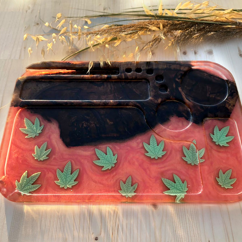 Zenith Olive Resin Rolling Tray