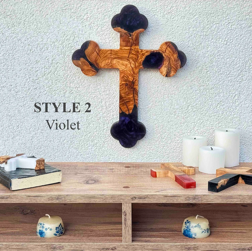 ResinOlive Reverence Cross